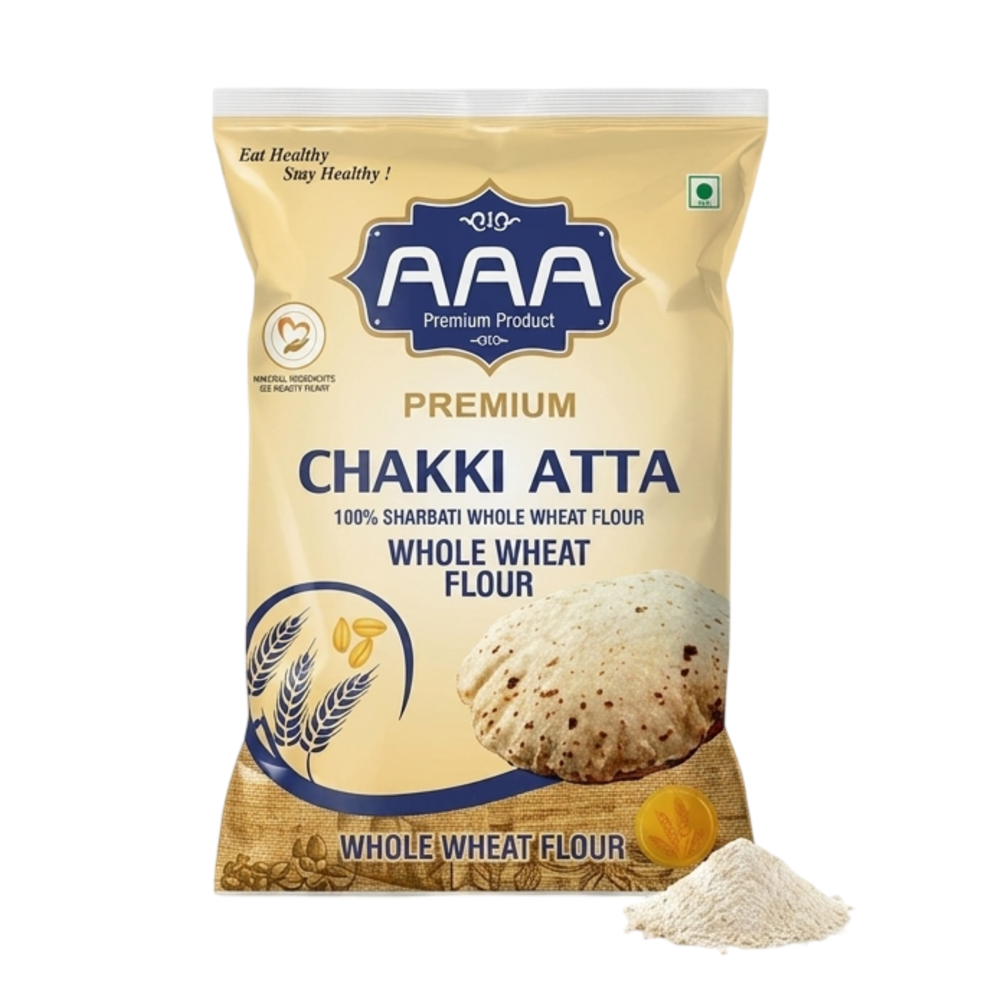 AAA Chakki Fresh Atta 5 kg x 5