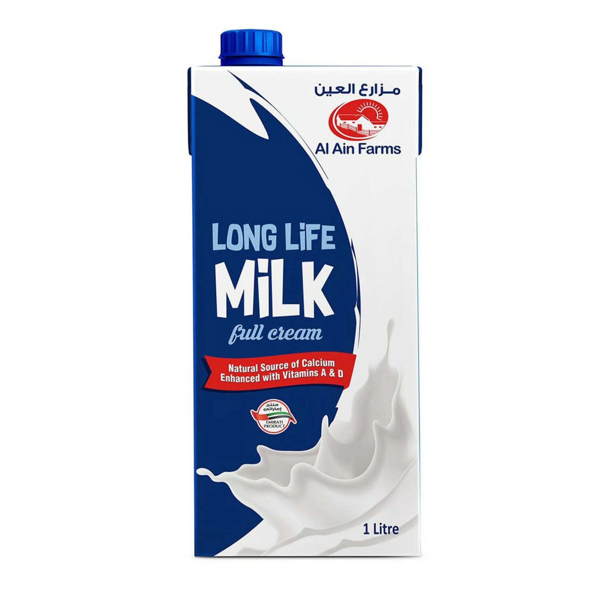 Al Ain UHT Long Life Full Cream Milk 1 L
