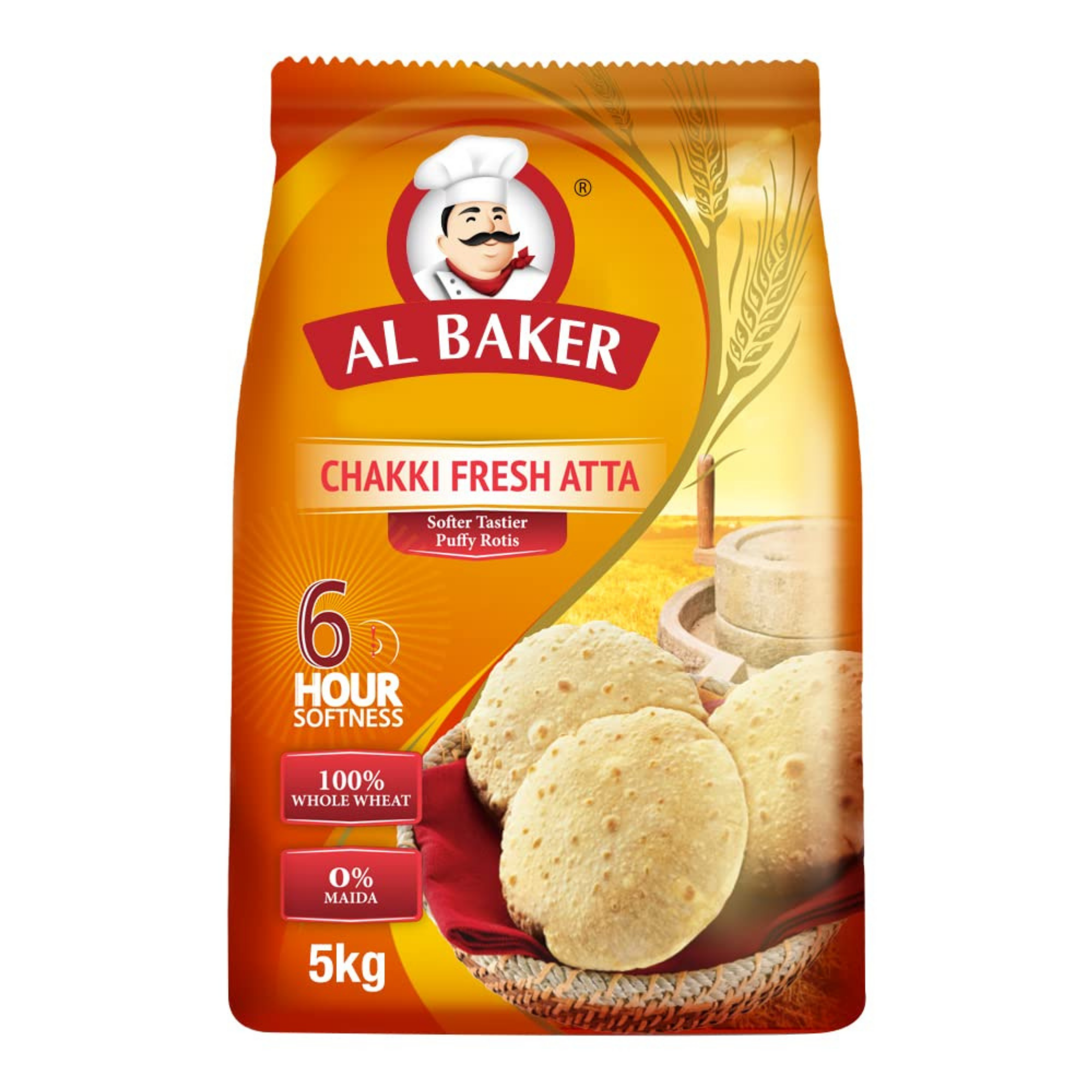 Al Baker Chakki Fresh Atta 5 kg