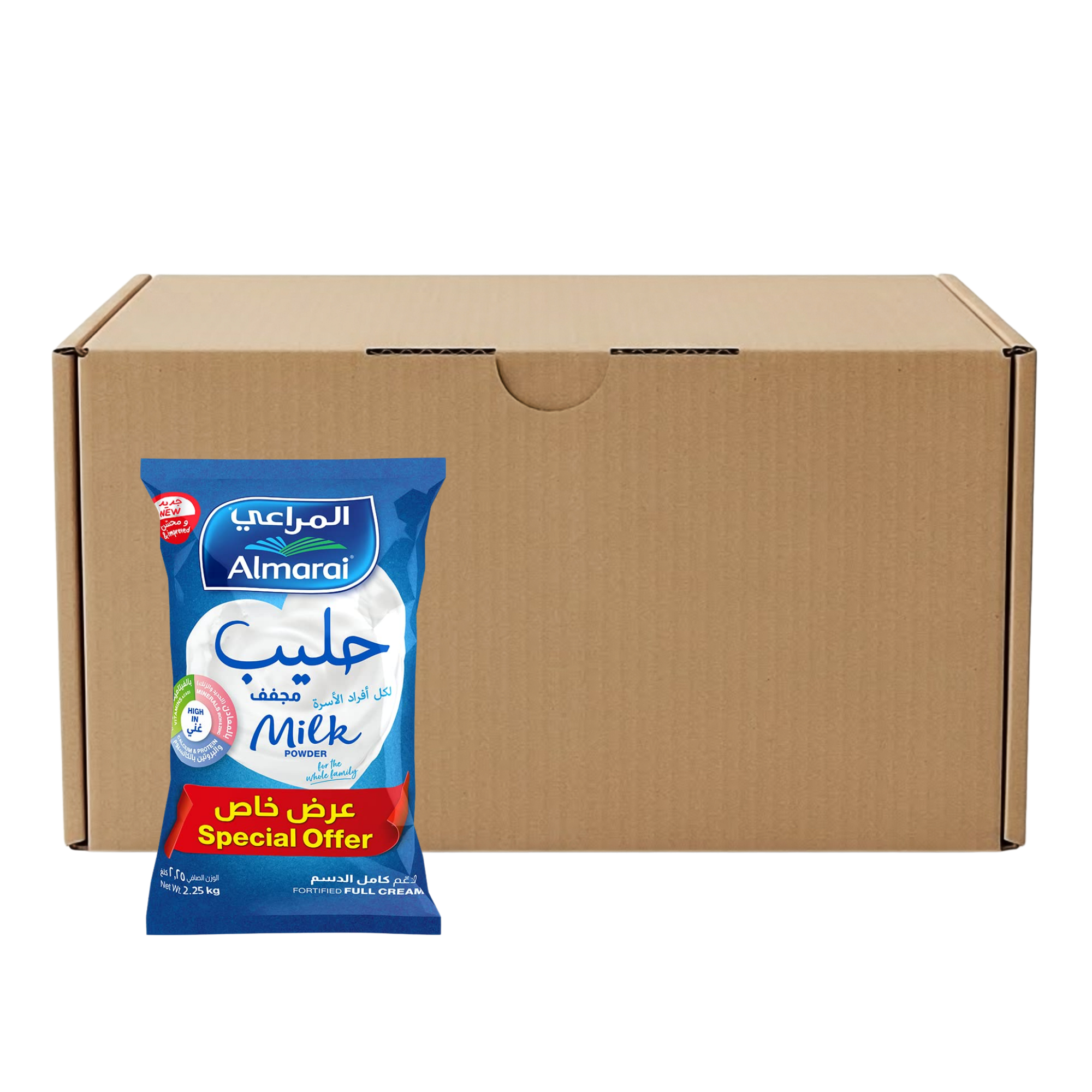 Al Marai Milk Powder 2.25 kg x 6