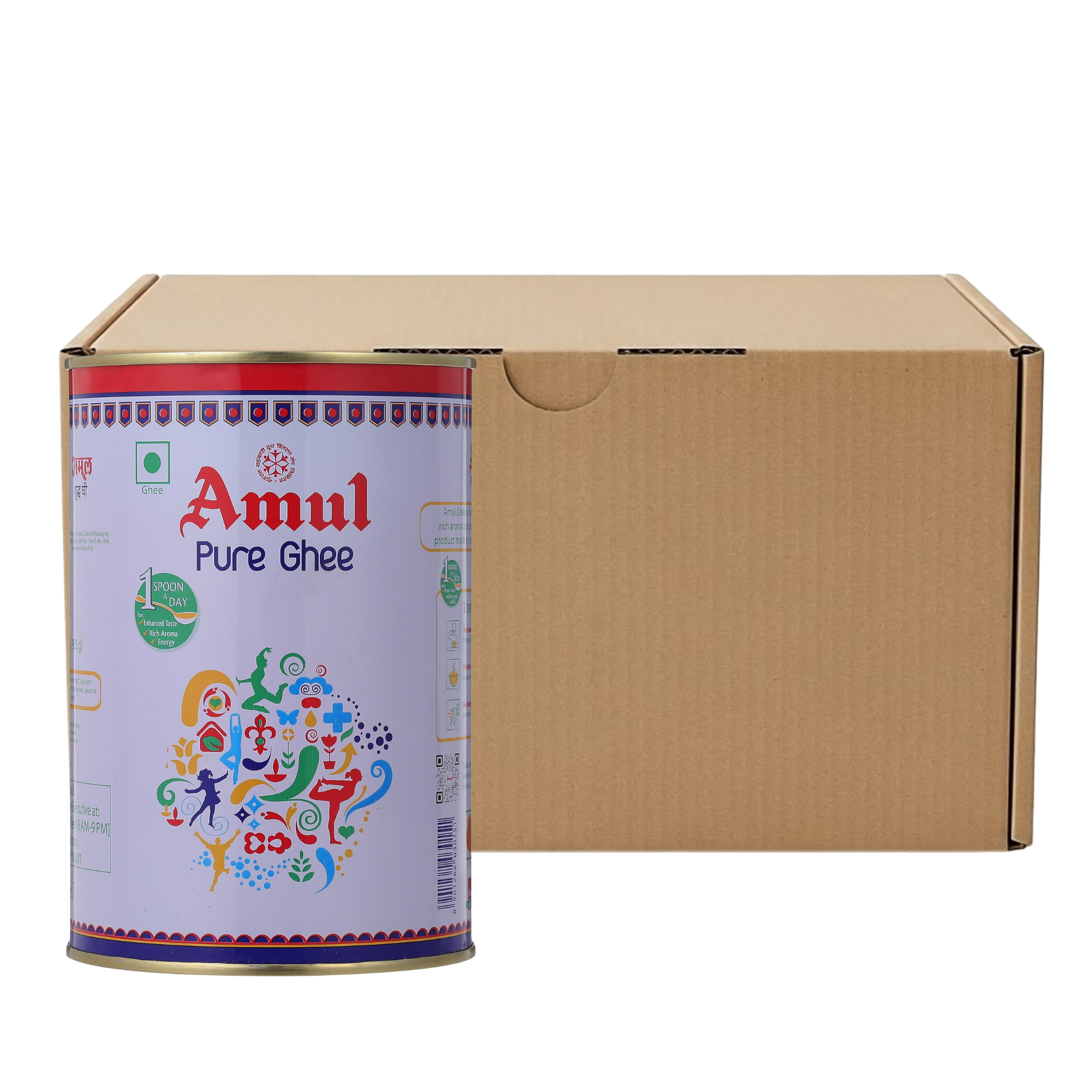 Amul Pure Ghee 1 L x 12