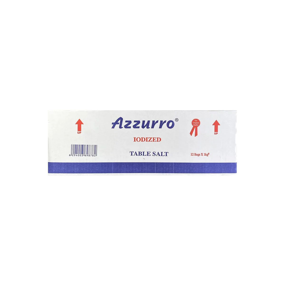 Azzurro Pure Refined Table Salt	1 kg x 12