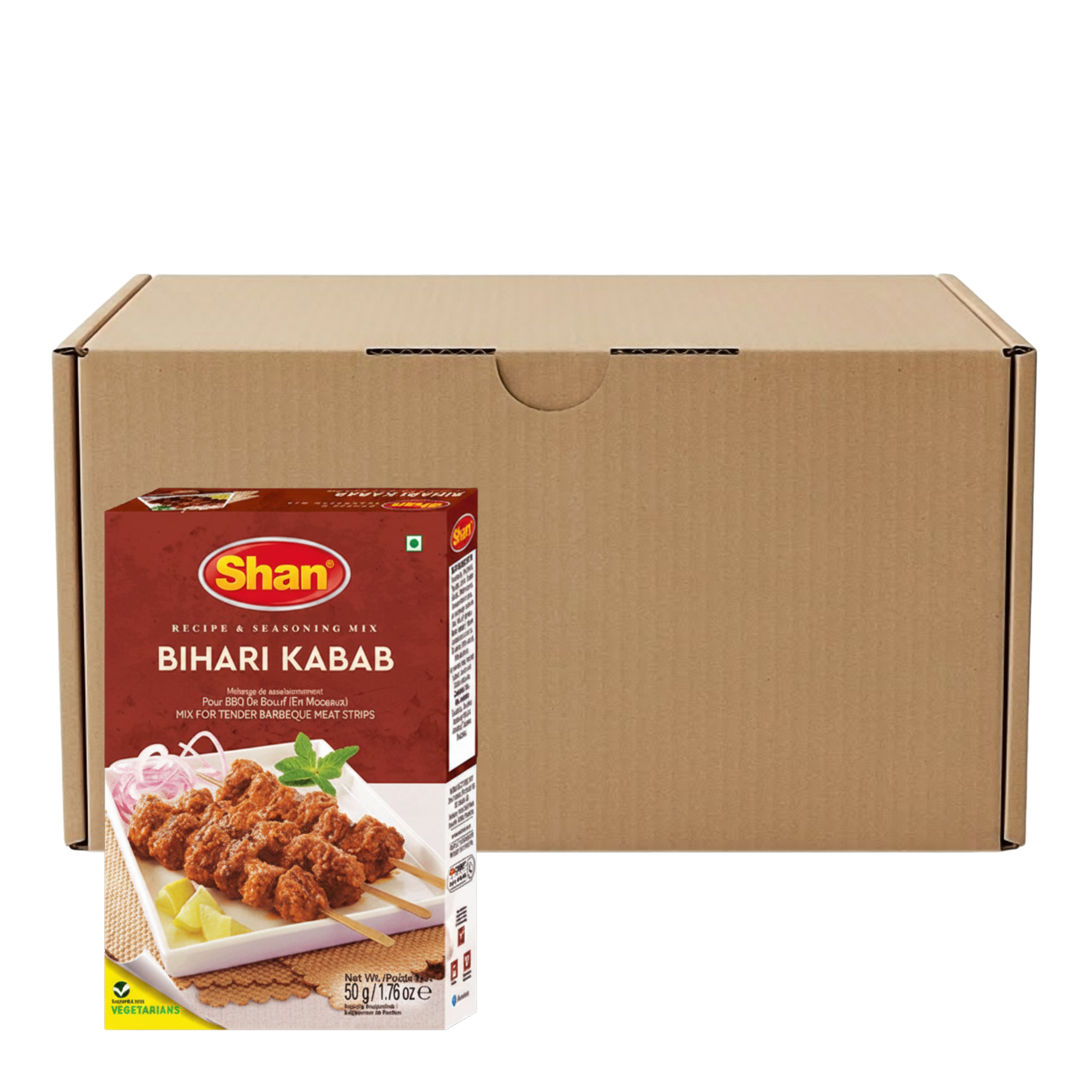 Shan Bihari Kabab Masala Mix 50 g x 144