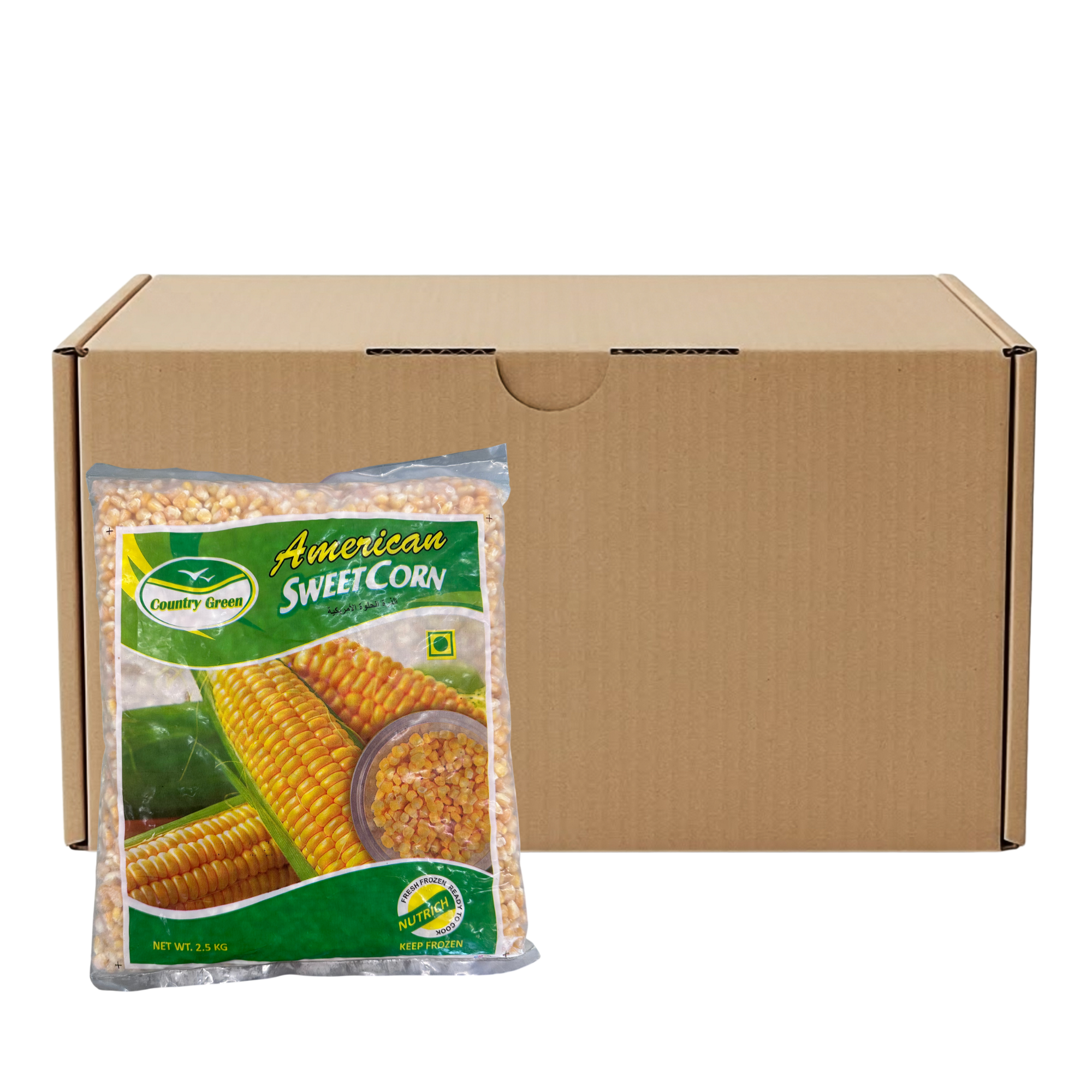 Country Greens American Frozen Sweet Corn 2.5 kg x 4