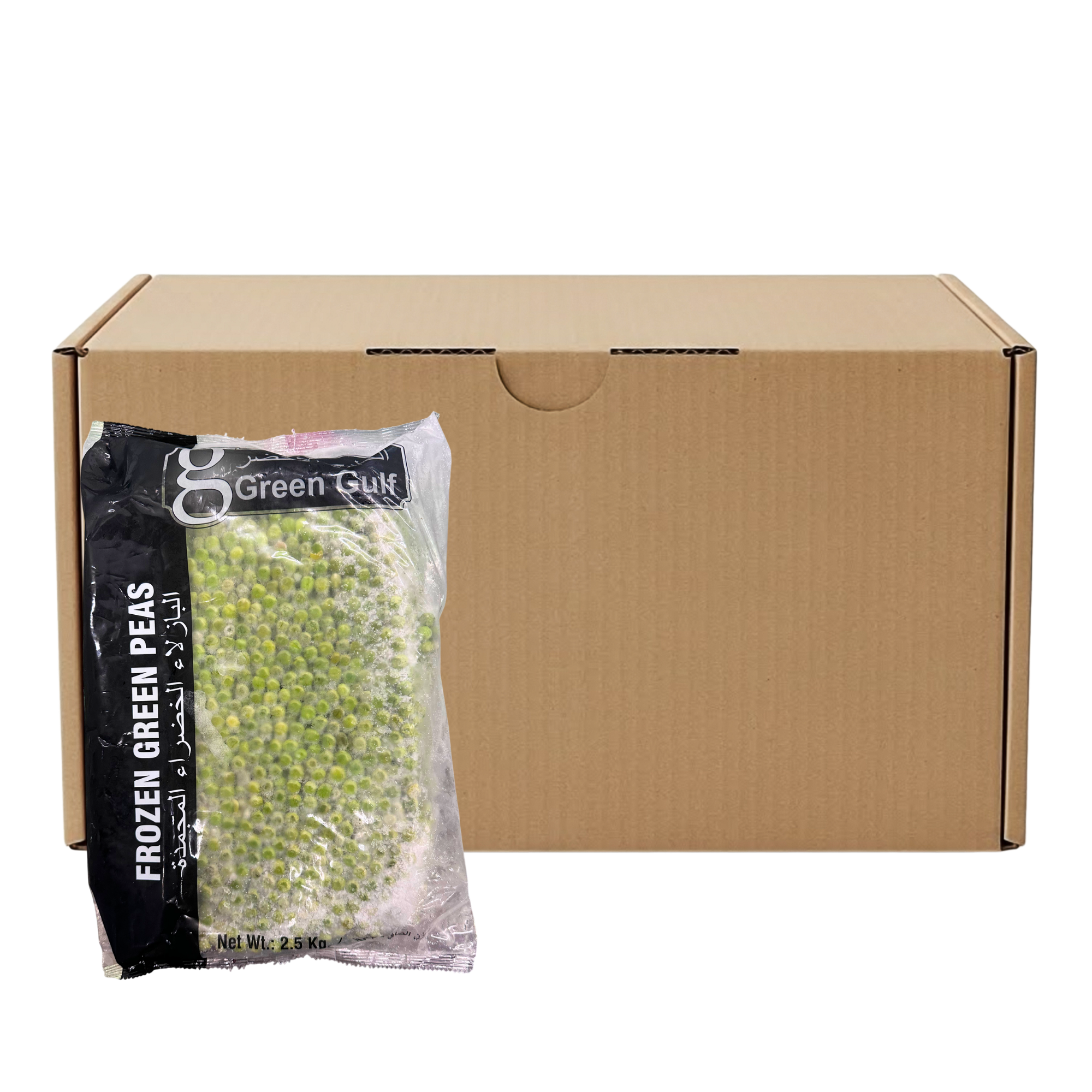 Green Gulf Frozen Green Peas 2.5 kg x 4