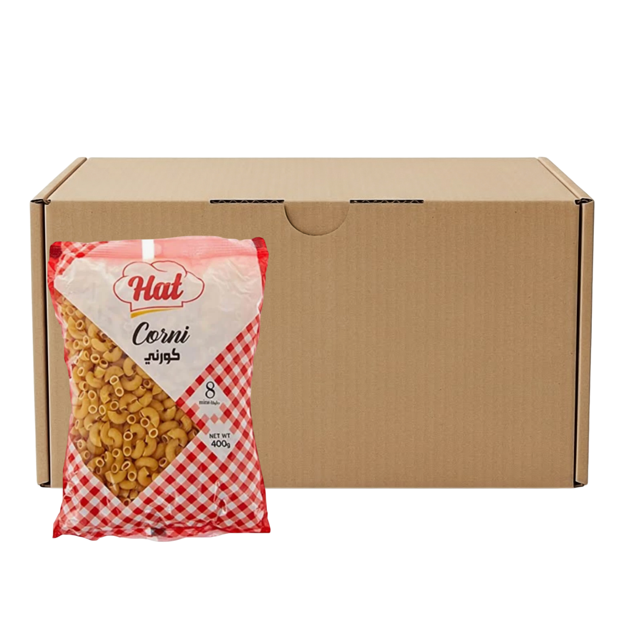 Hat Corni Elbow Pasta 400 g x 20