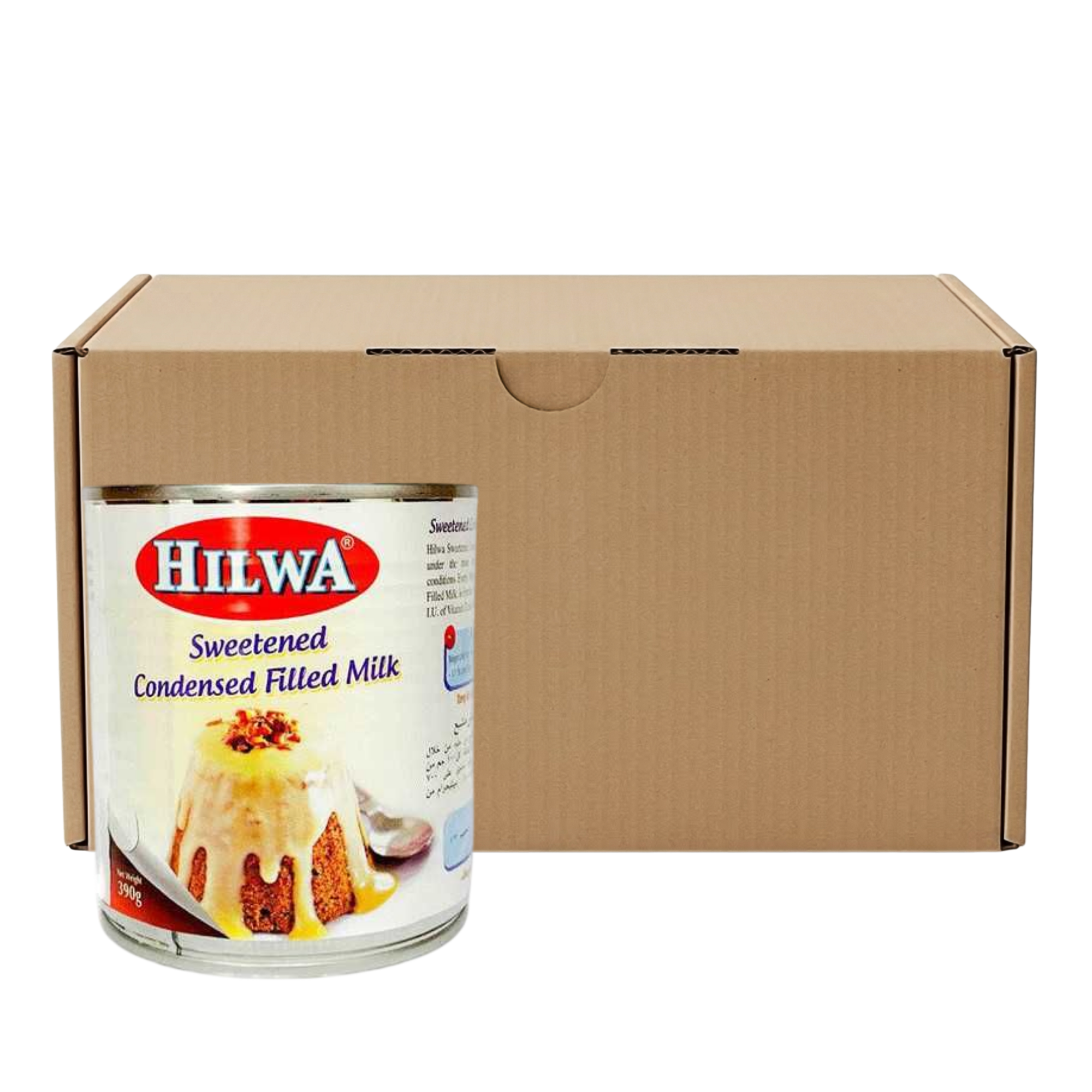 Hilwa Condensed Milk 390 g x 48