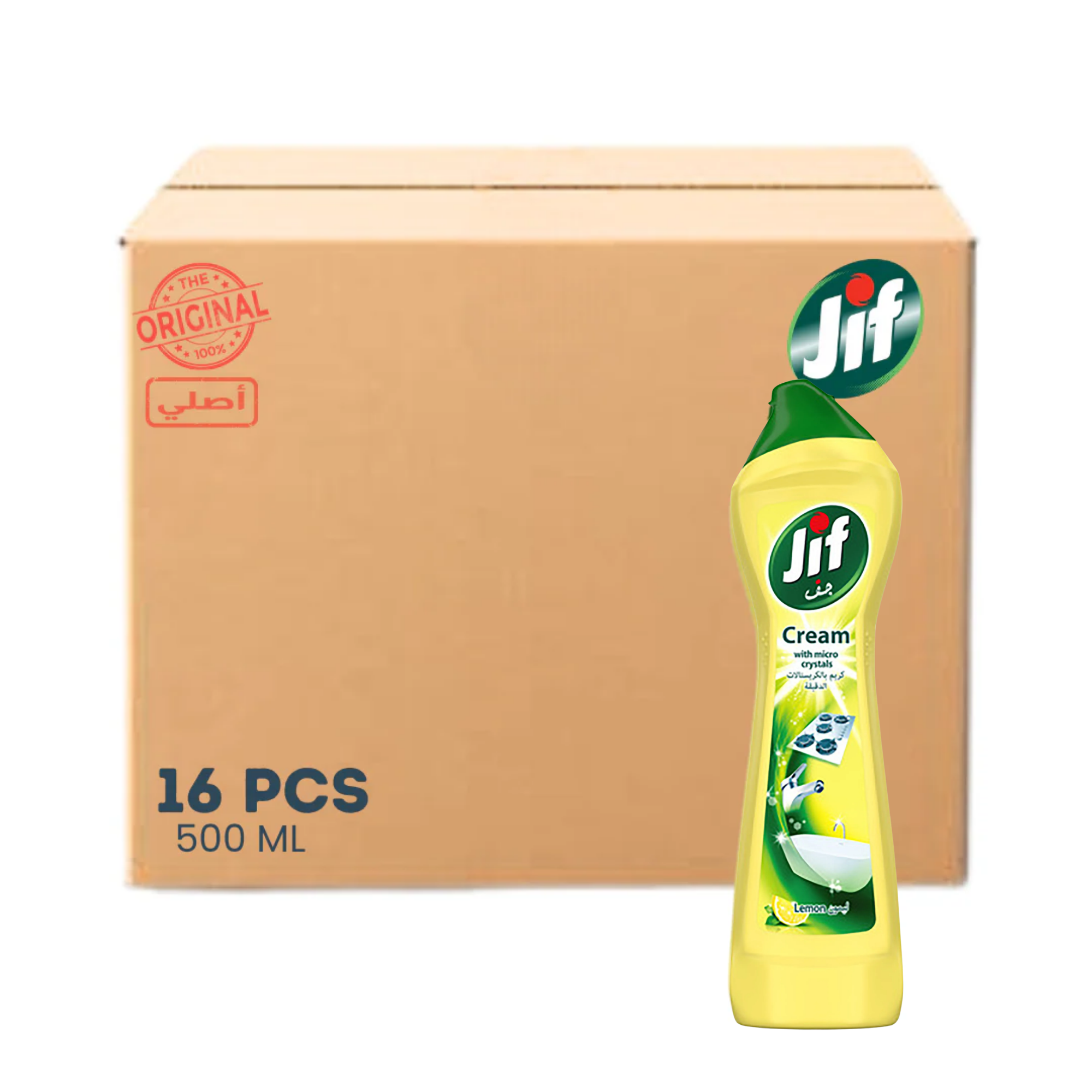 Jif Cream Cleaner Lemon 500 mL x 16