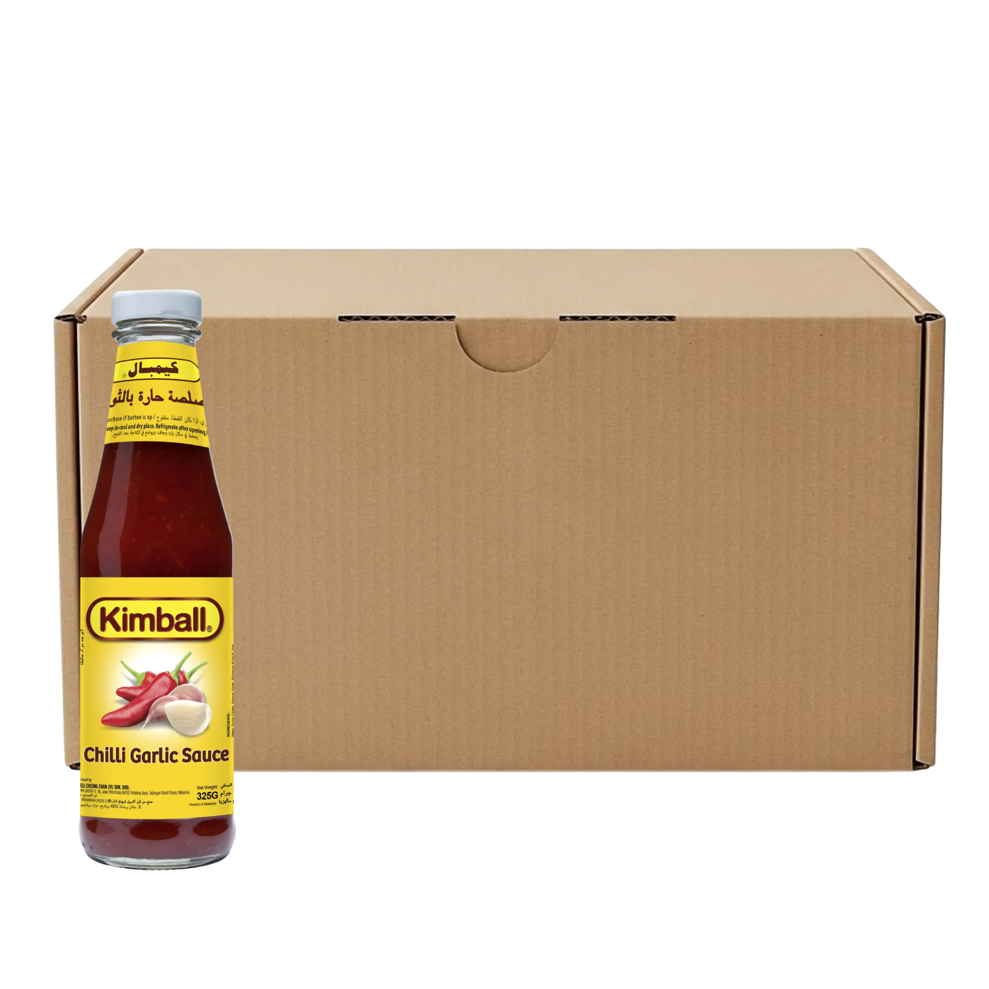 Kimball Chilli Garlic Sauce 325 g x 24