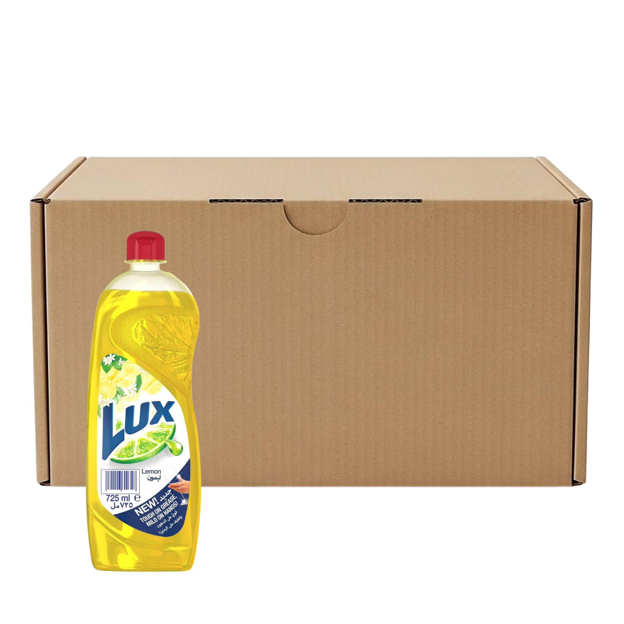 Lux Lemon Dishwashing Liquid 725 mL x 16