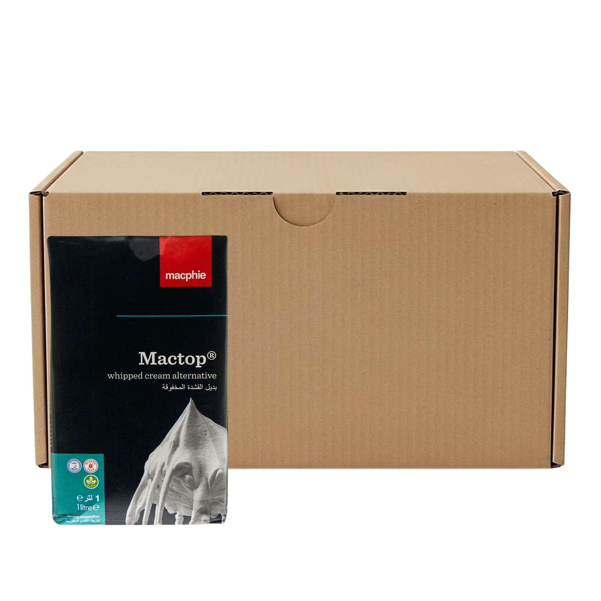 Macphie Mactop Cream 1 L x 12