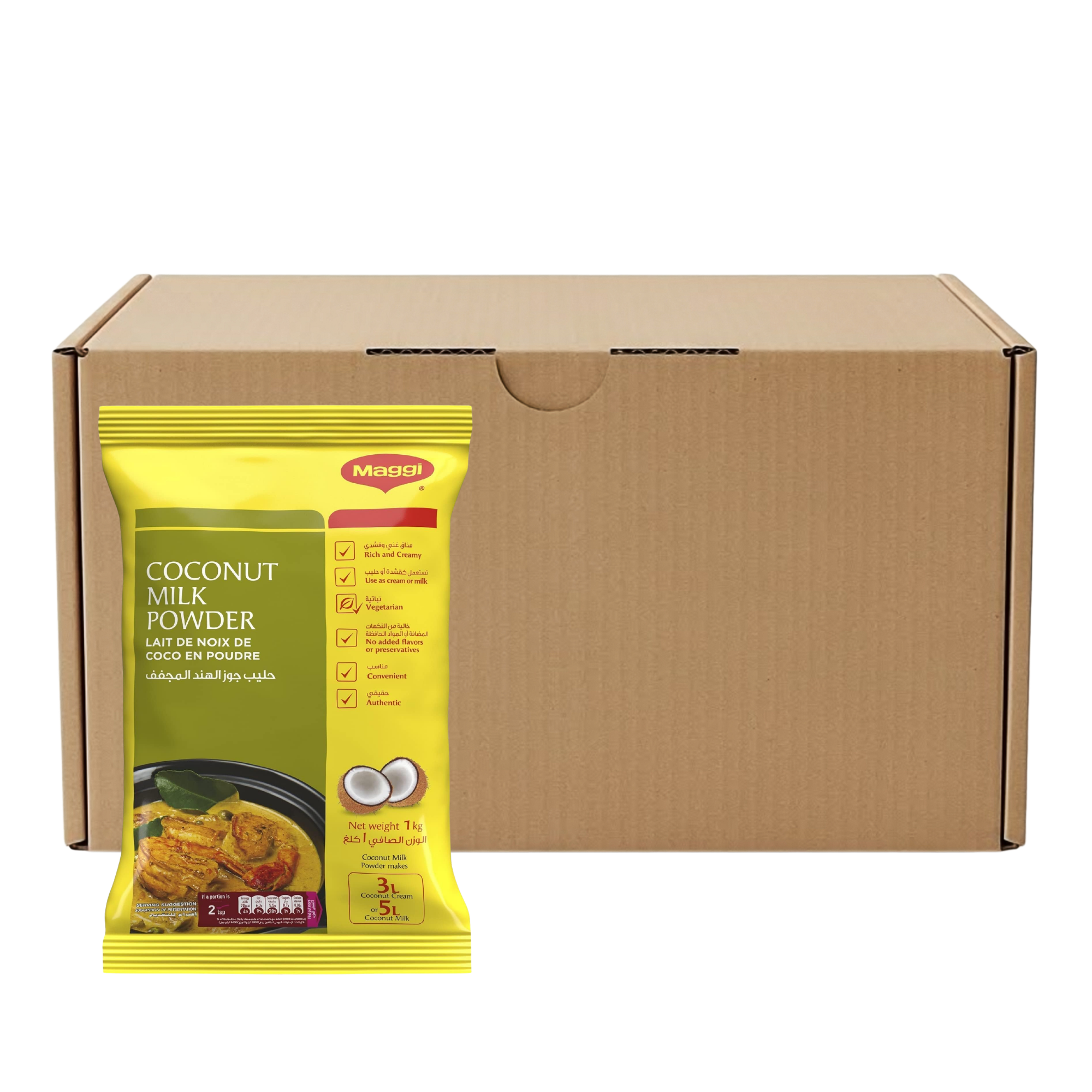 Maggi Coconut Milk Powder 1 kg x 12