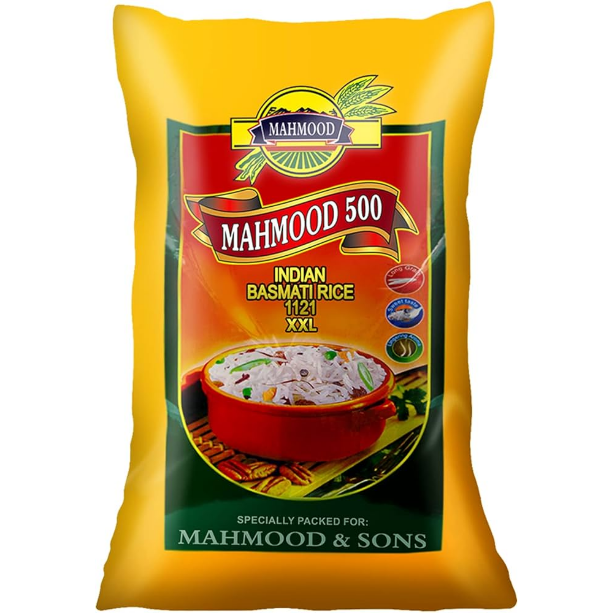 Mahmood 500 Premium Basmati Rice 1121 XXXL 10 kg