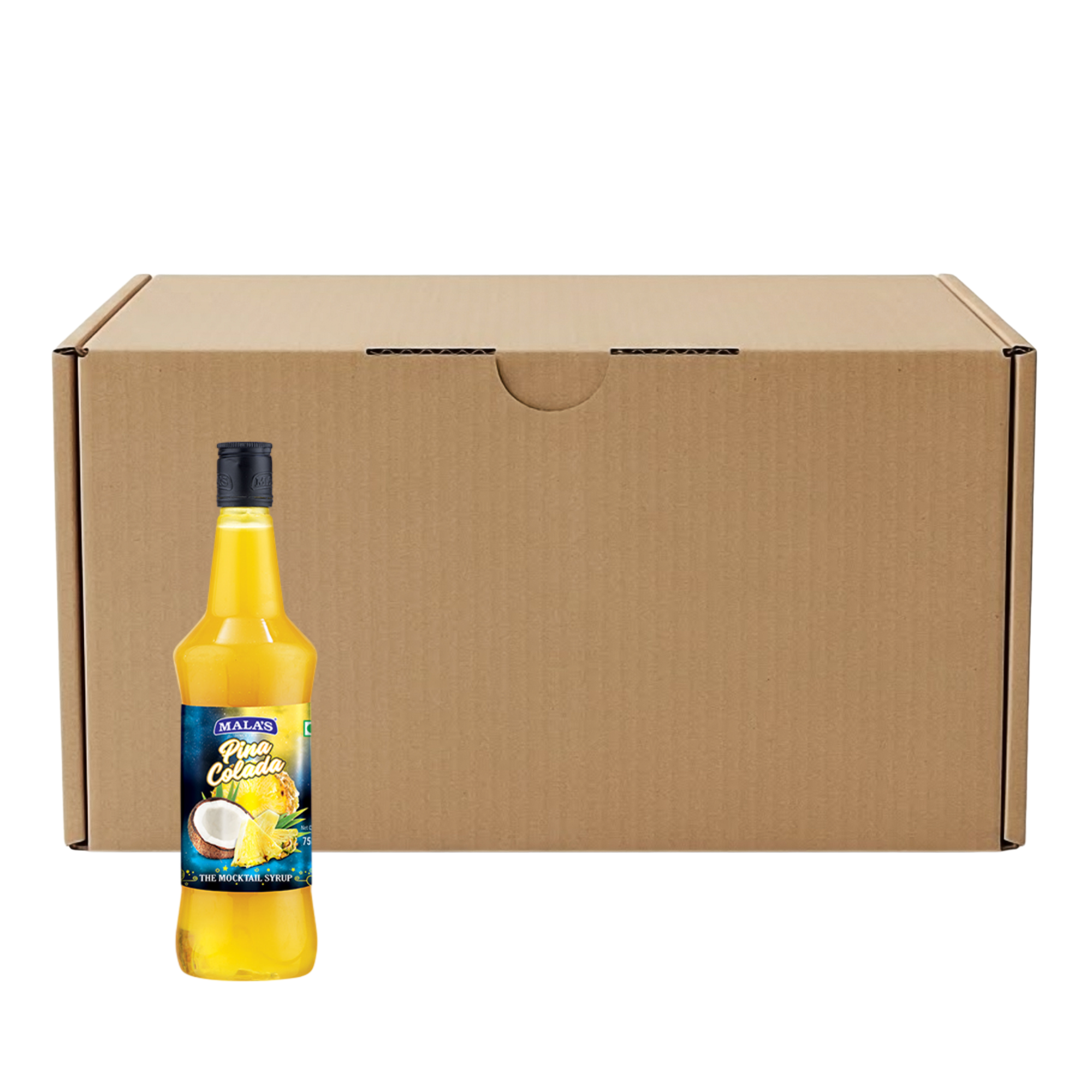 Mala's Pina Colada Mocktail Syrup 750 mL x 12