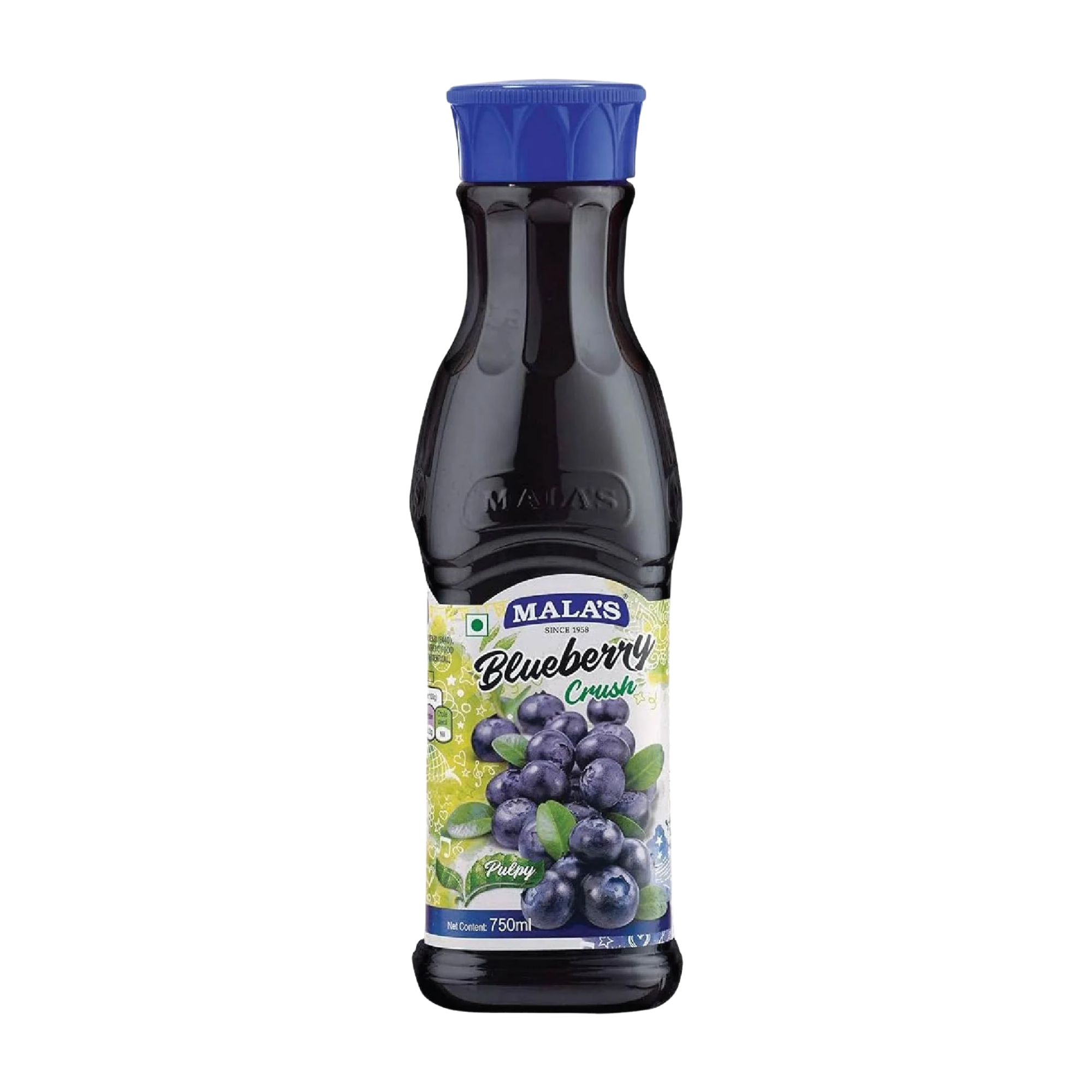 Mala's Blueberry Crush 750 mL