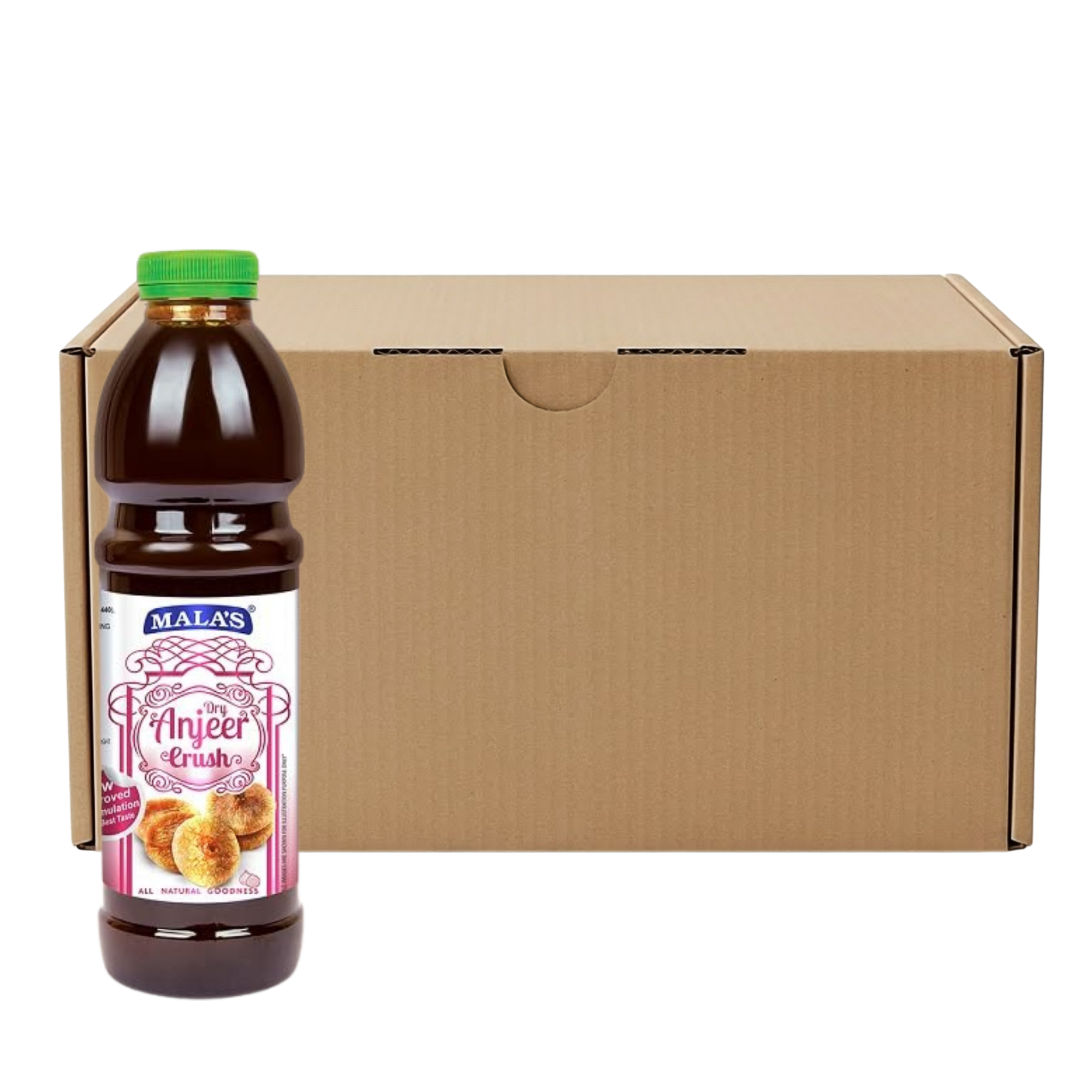 Mala's Dry Anjeer Crush 750 mL x 12