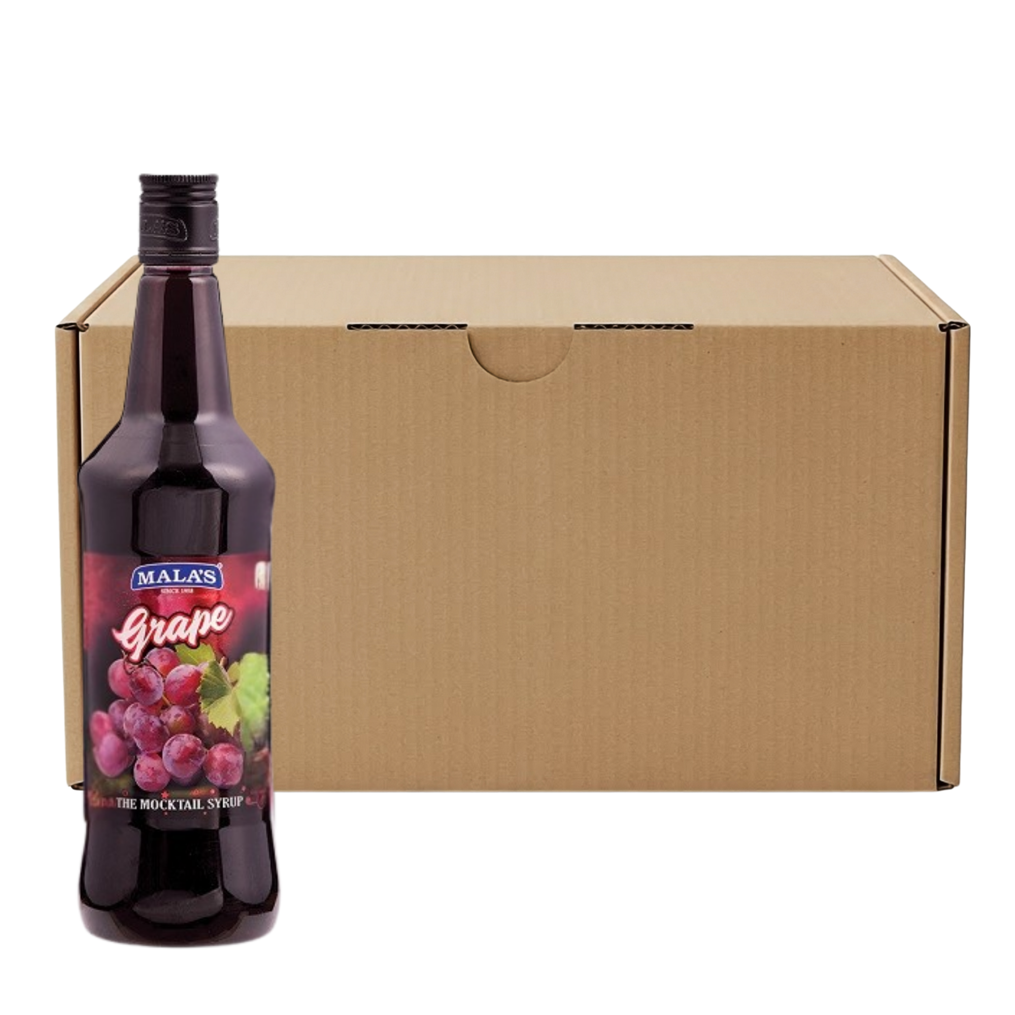 Mala's Grape Mocktail Syrup 750 mL x 12