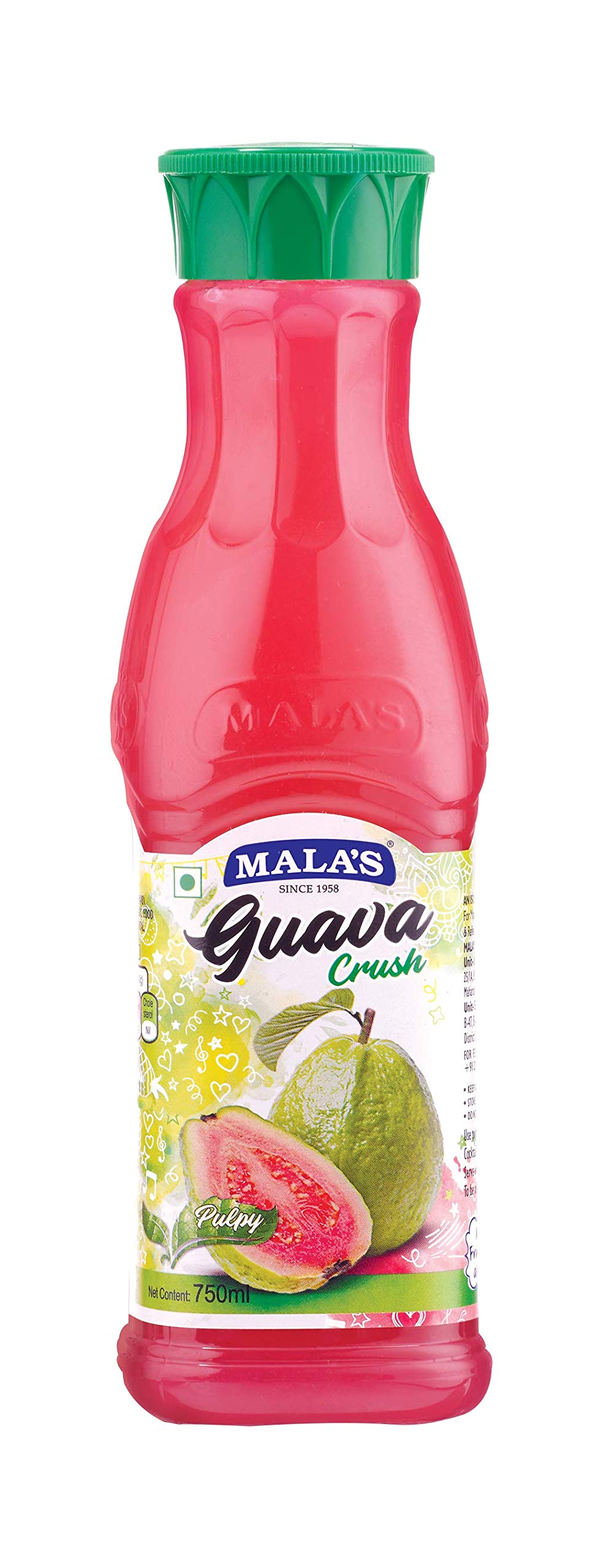 Mala's Guava Crush 750 mL