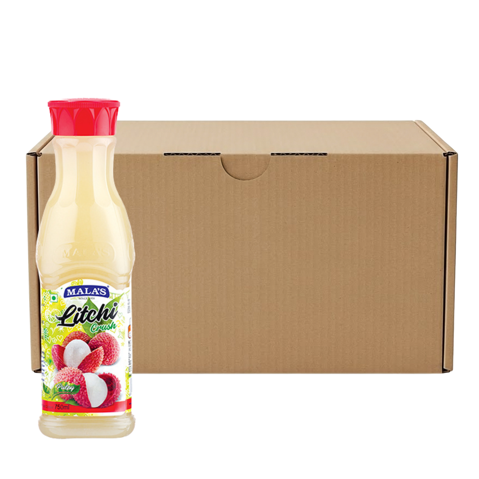 Mala's Litchi Crush 750 mL x 12