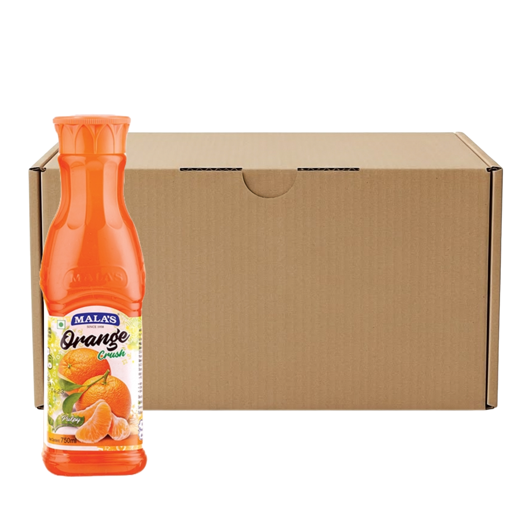 Mala's Orange Crush 750 mL x 12