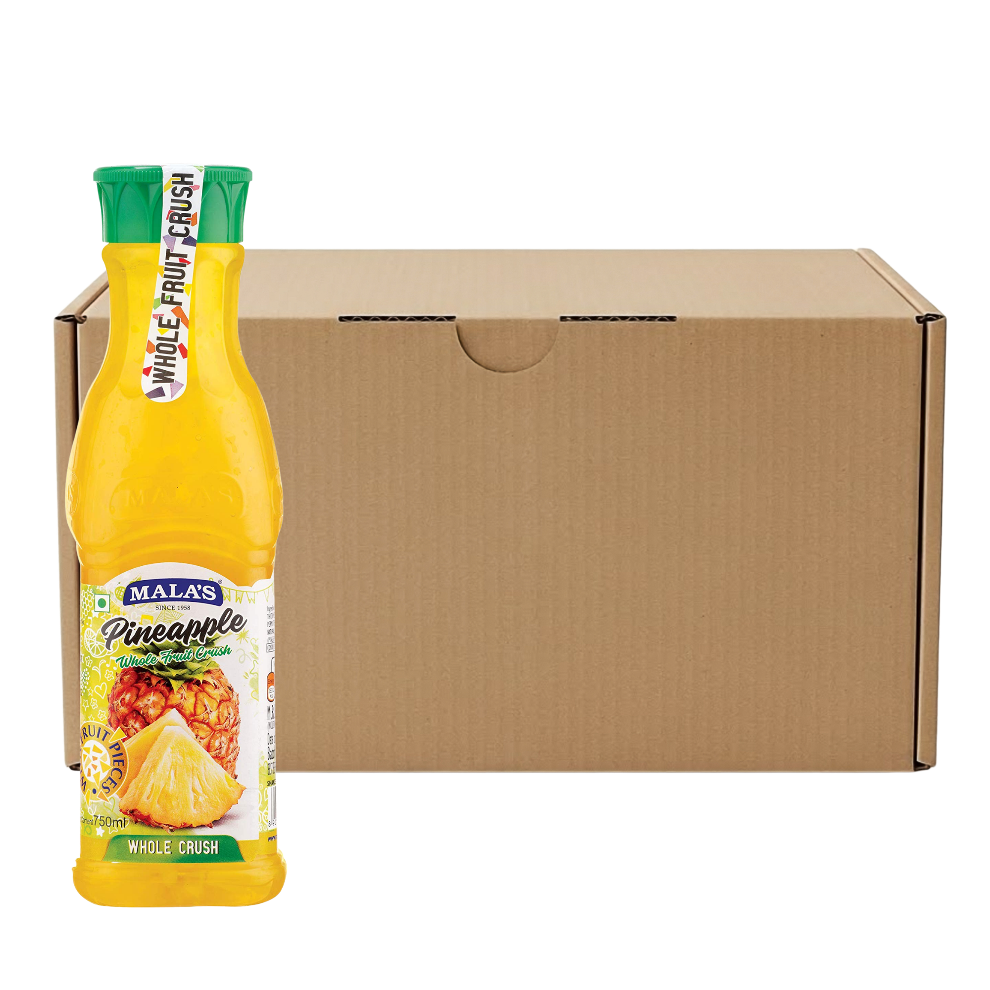 Mala's Pineapple Crush 750 mL x 12