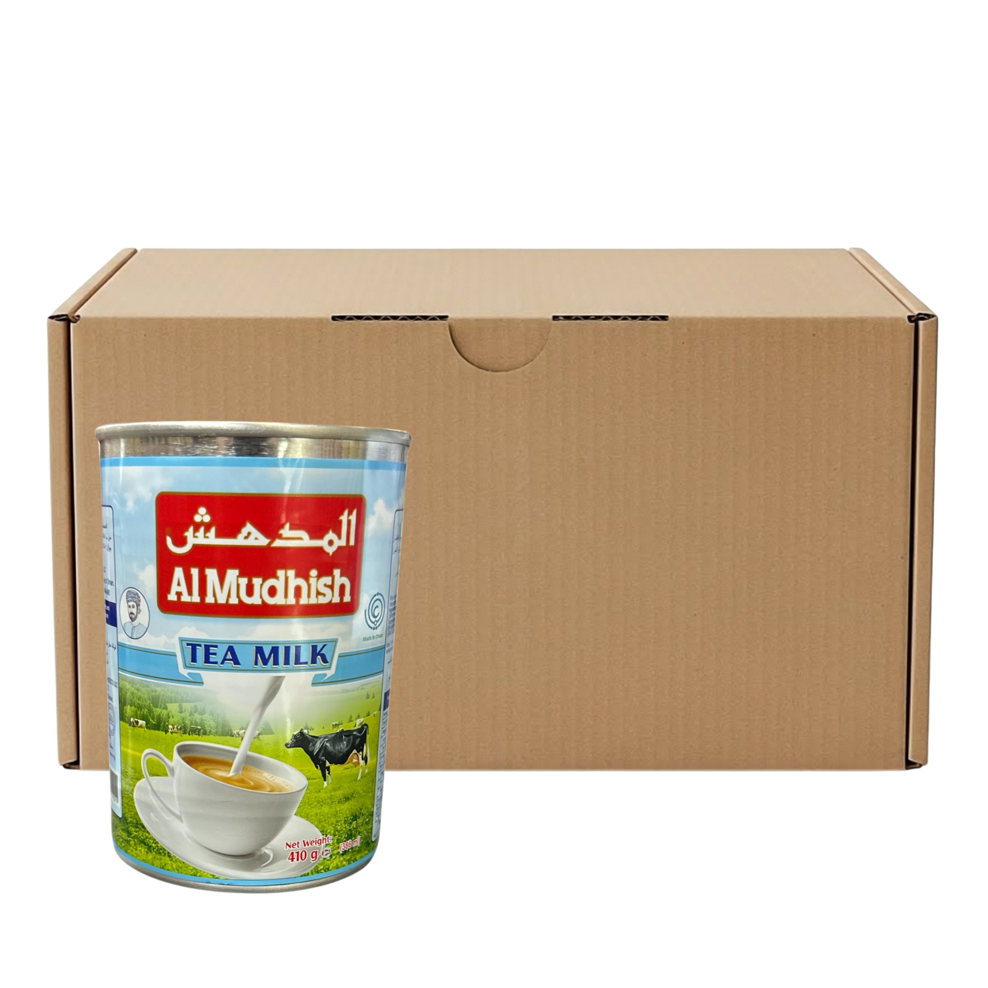 Al Mudhish Tea Milk 410 g x 48