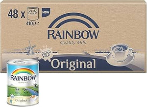 Rainbow Evaporated Milk Original (Easy Open) 410 mL x 48