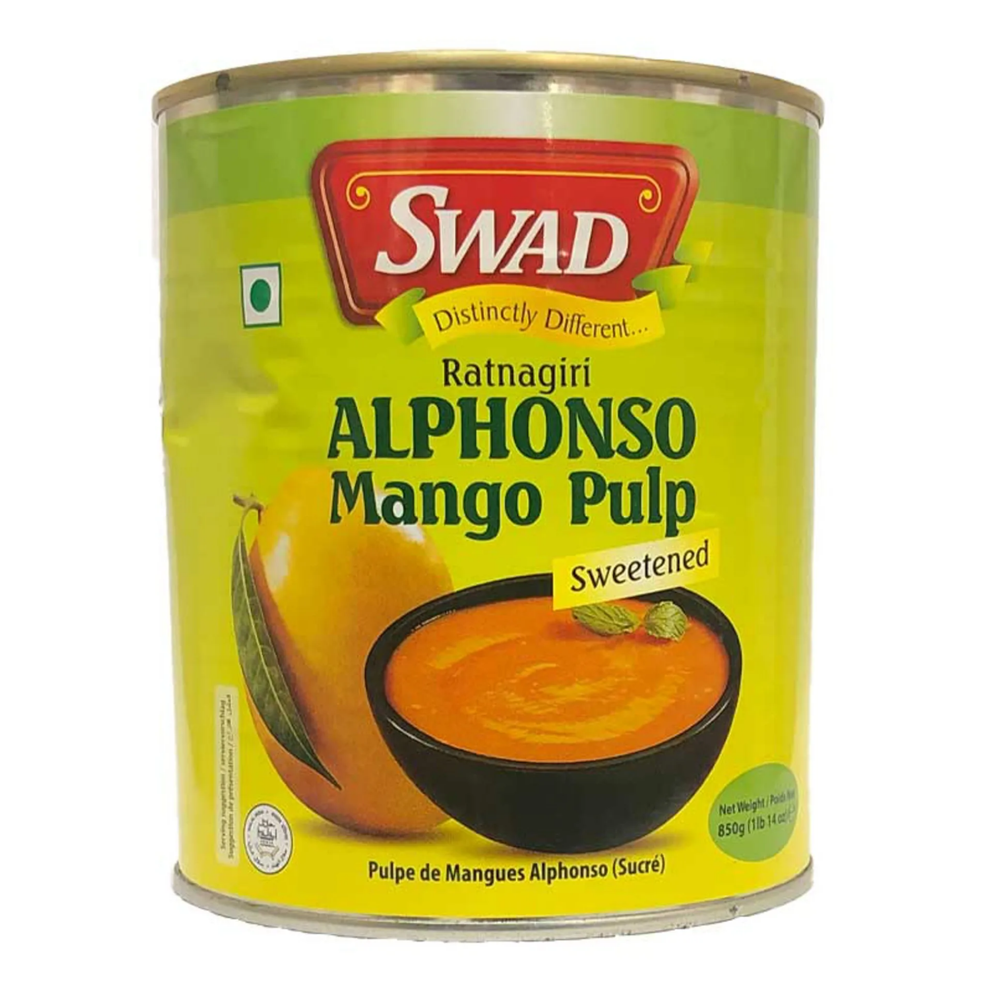 Swad Alphonso Mango Pulp 850 g
