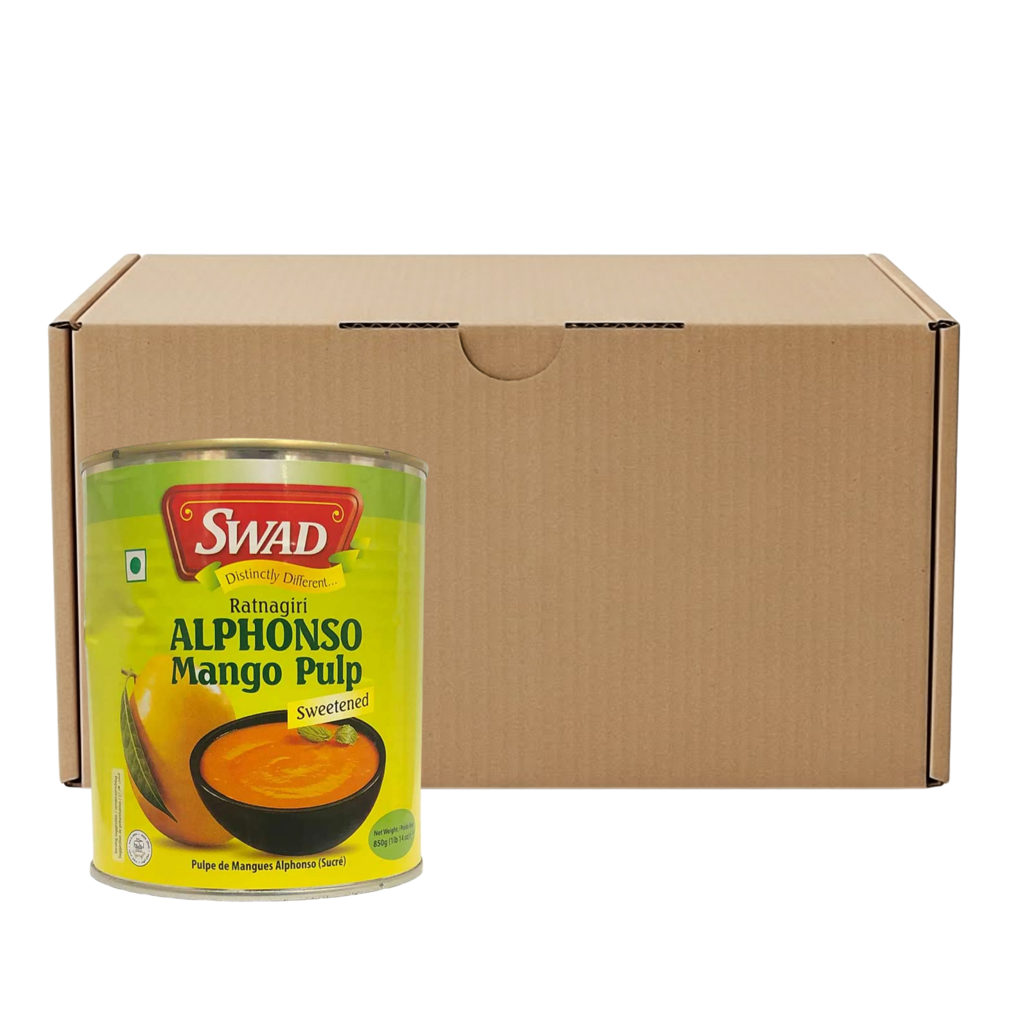 Swad Alphonso Mango Pulp 850 g x 6