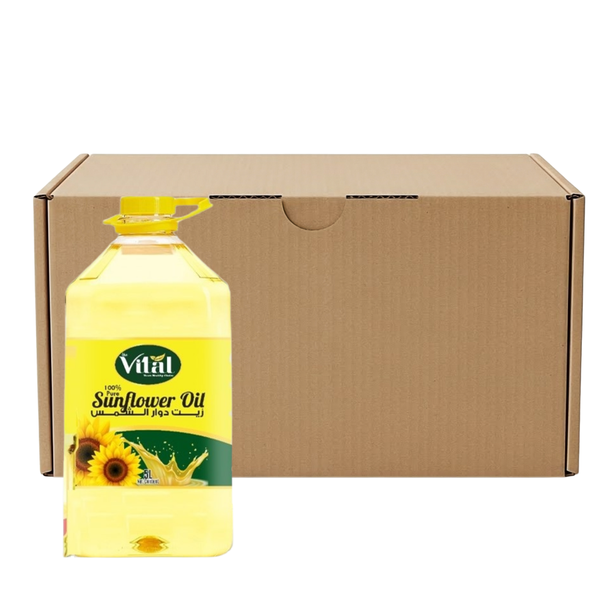 Vital 100% Sunflower Oil 5 L x 4